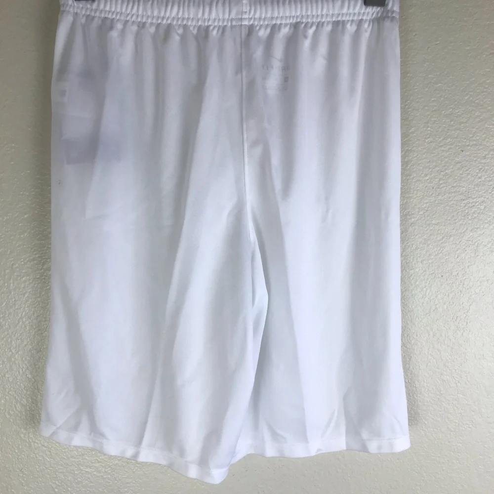 White Youth Football/Soccer Shorts Sz XL by Nike